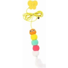 MarkEntegra Elastik Kedi Oltası - Eğlenceli Oyun Için