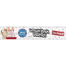 MarkEntegra 82X50 cm Koroplast Büzgülü Kedi Kumu Poşeti, Kolay Bağlama