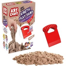 Sinerjim 03685 Dede, Aksesuarlı Naturel Kinetik Oyun Kumu 500 gr
