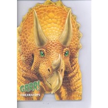 Çiçek Yayıncılık Şekilli Dinozorlar - Triceratops