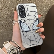 Ucuc Oppo A60 Uyumlu Sert Akrilik Arka Silikon Kenar Lens Koruma Şık Baskı Kılıf