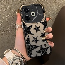 Ucuc Tecno Pova 6/pova 6 Pro 5g Uyumlu Sert Akrilik Arka Silikon Kenar Lens Koruma Şık Baskı Kılıf