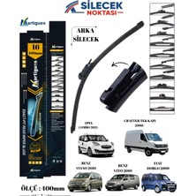 Martigues Martıgues  Araca Özel Arka Silecek Fıat Doblo 09> Mercedes Vıano 10> Vıto 10> Opel Combo 12> Volkswagen Crafter Tek Kapı 06>  Ölçü : 400MM/16"  RS164400S101
