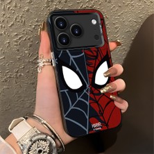 Ucuc iPhone 17 Pro Max Uyumlu Sert Akrilik Arka Silikon Kenar Lens Koruma Şık Baskı Kılıf