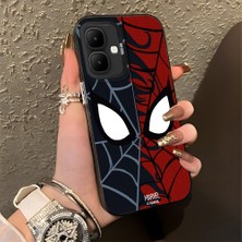Ucuc Infinix Smart 10 Uyumlu Sert Akrilik Arka Silikon Kenar Lens Koruma Şık Baskı Kılıf