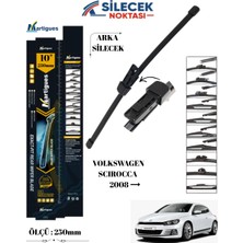 Martigues Martıgues Araca Özel Arka Silecek Volkswagen Scırocca 2008>    Ölçü : 250MM/10"  RS10250S102