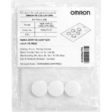 Omron Neb-Afr-28 Nebülizatör Hava Filtresi 5’li Paket – NE-C28P / C29 / C900 Uyumlu Yedek Filtre