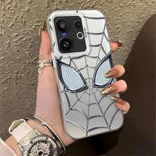 Ucuc Vivo X200 Fe Uyumlu Sert Akrilik Arka Silikon Kenar Lens Koruma Şık Baskı Kılıf