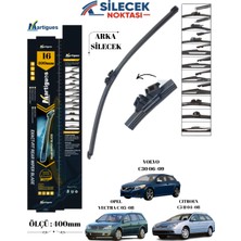 Martigues Martıgues  Araca Özel Arka Silecek Cıtroenn C5 Iı 04>08 Opel Vectra C 05>08 Volvo C30 06>09  Ölçü : 400MM/16"  RS164400S108