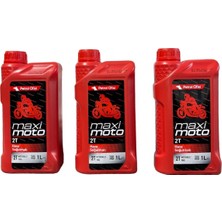 Petrol Ofisi Maksi Moto 2 T Motor Yağı 1 Lt (3 Adet)