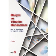 Beta Basım Yayım Maliyet ve Yönetim Muhasebesi