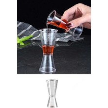 Binbirreyon Polikarbon Jigger Kokteyl Ölçme Bardağı 20/40ML RA625