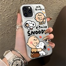 Ucuc iPhone 11 Pro Max Uyumlu Sert Akrilik Arka Silikon Kenar Lens Koruma Şık Baskı Kılıf