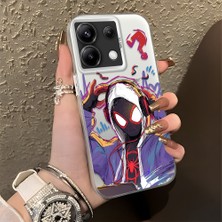 Ucuc Xiaomi Poco X6 Uyumlu Sert Akrilik Arka Silikon Kenar Lens Koruma Şık Baskı Kılıf