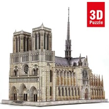 Dadya Milla Ddy Cubic Fun 293 Parça 3D Puzzle Notre Dame Mil