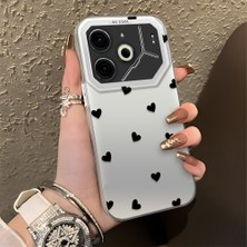 Ucuc Tecno Pova 6/pova 6 Pro 5g Uyumlu Sert Akrilik Arka Silikon Kenar Lens Koruma Şık Baskı Kılıf