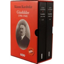 Yapı Kredi Yayınları Kazım Karabekir - Günlükler (1906-1948)-(2 Cilt)