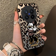 Ucuc Vivo X300 Pro Uyumlu Sert Akrilik Arka Silikon Kenar Lens Koruma Şık Baskı Kılıf