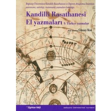 Boğaziçi Üniversitesi Yayınevi Kandilli Rasathanesi El Yazmaları 1  Türkçe Yazmalar