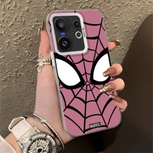 Ucuc Vivo X200 Fe Uyumlu Sert Akrilik Arka Silikon Kenar Lens Koruma Şık Baskı Kılıf