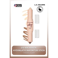 Duo Stick Contour & Glow -2'si Bir Arada Aydınlatıcı&kontür Stick #fair/light CCS597