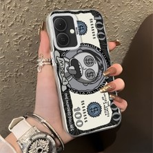 Ucuc Tecno Spark Go 2(Km4) Uyumlu Sert Akrilik Arka Silikon Kenar Lens Koruma Şık Baskı Kılıf