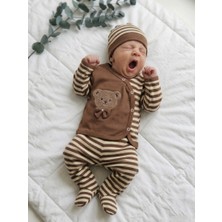 Panfilia Erkek Bebek Hastane Çıkışı 3'lü Set / Zıbın