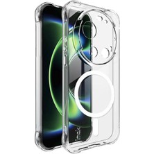 Nanospace Xiaomi 17 Ultra Için Manyetik Kılıf [magsafe ile Uyumlu] Şeffaf Sert Mika Kılıf