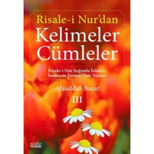 Zafer Yayınları Risalei Nurdan Kelimeler Cümleler