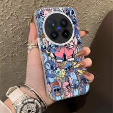 Ucuc Vivo X200 Pro Uyumlu Sert Akrilik Arka Silikon Kenar Lens Koruma Şık Baskı Kılıf
