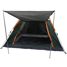 Savarga Tam Otomatik Su ve Rüzgar Geçirmez Gölgelikli Tenteli 6 Kişilik Kamp Çadırı 240*240*155CM
