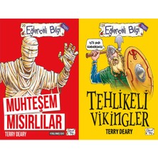 Eğlenceli Bilgi Yayınları Muhteşem Mısırlılar ve Tehlikeli Vikingler (Terry Deary)