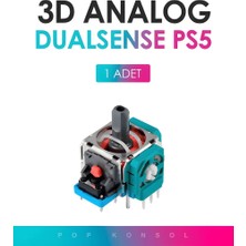 1 Adet Ps5 3D Analog Joystick Motor Playstation 5 Dualsense Kol Tamir Yedek Parça