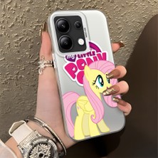 Ucuc Xiaomi Redmi Note 13 4g Uyumlu Sert Akrilik Arka Silikon Kenar Lens Koruma Şık Baskı Kılıf