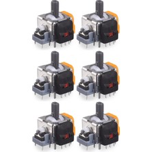 Pop Konsol 6 Adet PS4 Hall Effect Analog Motor PS4 Kol Joystick Tamiri Playstation 4 Yedek Parça
