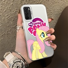 Ucuc Oppo A54S Uyumlu Sert Akrilik Arka Silikon Kenar Lens Koruma Şık Baskı Kılıf