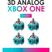 4 Adet Xbox Series S x One 3D Analog Joystick Motor Kol Tamir Yedek Parça