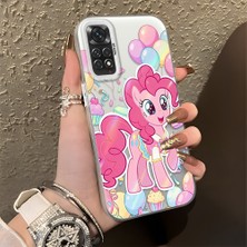 Ucuc Xiaomi Redmi Note 11/note 11S Uyumlu Sert Akrilik Arka Silikon Kenar Lens Koruma Şık Baskı Kılıf