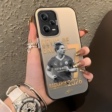 Ucuc Xiaomi Redmi Note 12 Pro 5g Uyumlu Sert Akrilik Arka Silikon Kenar Lens Koruma Şık Baskı Kılıf