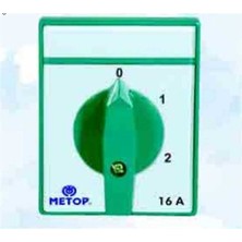 Metop MT024 16A 1 Faz Üç Kademe Pako Şalter