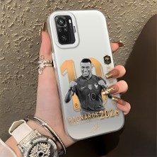 Ucuc Xiaomi Poco M5S Uyumlu Sert Akrilik Arka Silikon Kenar Lens Koruma Şık Baskı Kılıf