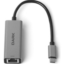 Dark Dk-Ac-U31X3Gl2 Usb3.1 Type-C To 10-100-1000 Gigabit Lan Ethernet Adaptör