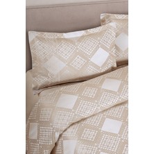Bir Home Likya Jakarlı Fransız Dantelli Modern Çift Kişilik Yatak Örtüsü Takımı 240X250CM
