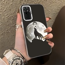 Ucuc Xiaomi Redmi Note 10 Pro Uyumlu Sert Akrilik Arka Silikon Kenar Lens Koruma Şık Baskı Kılıf