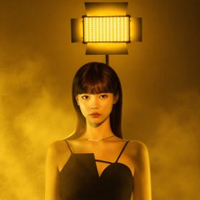 CoverZone 15CM x 8cm LED Video Işığı Ayarlanabilir 3200-6500K CRI95+ Fotoğraf Video Işık Paneli Prizden Çalışan Kamera Işığı 1/4 Hot Shoe Uyumlu Tripod Telefon Canlı Yayın Işığı | LED 300