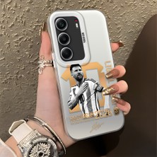 Ucuc Tecno Camon 40 Pro 5g(Cm7) Uyumlu Sert Akrilik Arka Silikon Kenar Lens Koruma Şık Baskı Kılıf