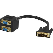 Frisby Fa-6660C Dvi - 2 X Vga Görüntü Çoklayıcı Ve Dönüştürücü(Dvı-I Erkek - 2 X Vga Dişi)