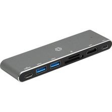 Frisby Fa-7714Tc Çift Usb Type-C Hub (Çoklu Bağlantı Noktası)