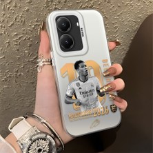 Ucuc Xiaomi Poco X7 Pro Uyumlu Sert Akrilik Arka Silikon Kenar Lens Koruma Şık Baskı Kılıf
