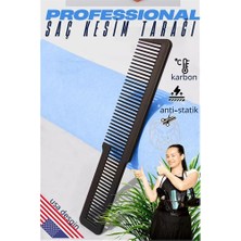 Store Mania Ieg™ Saç Kesim Tarağı Saç Şekillendirme Düzeltme Tarağı Siyah 721398